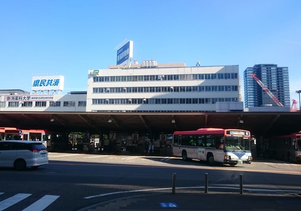 新潟駅　バスターミナル