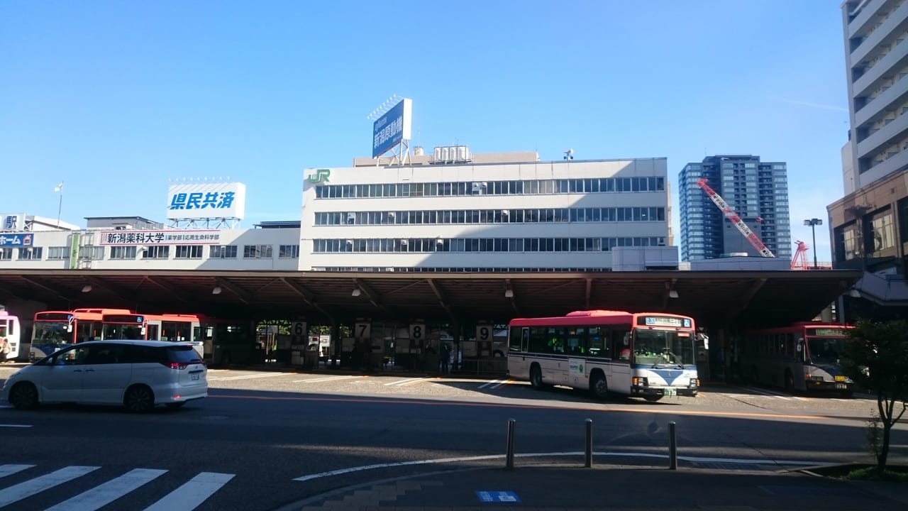 新潟駅　バスターミナル