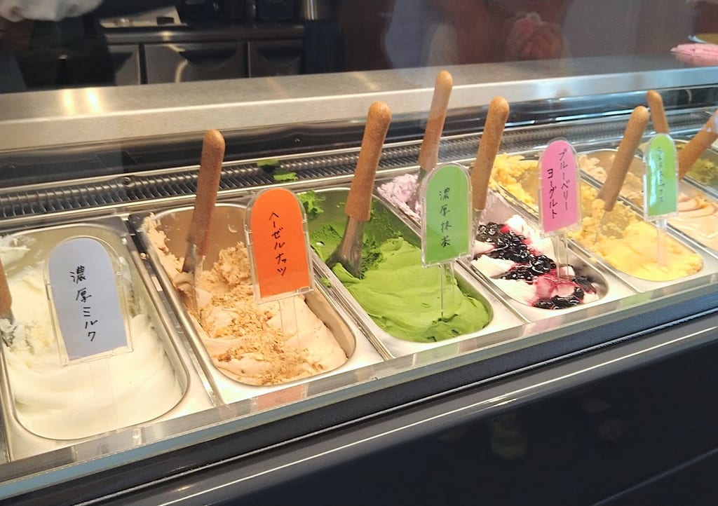 新潟市中央区沼垂東YUMMYSCOFFEEのジェラート