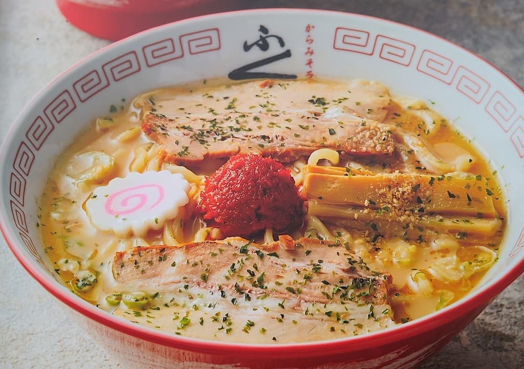 新潟市中央区のふくろうのからみそラーメン