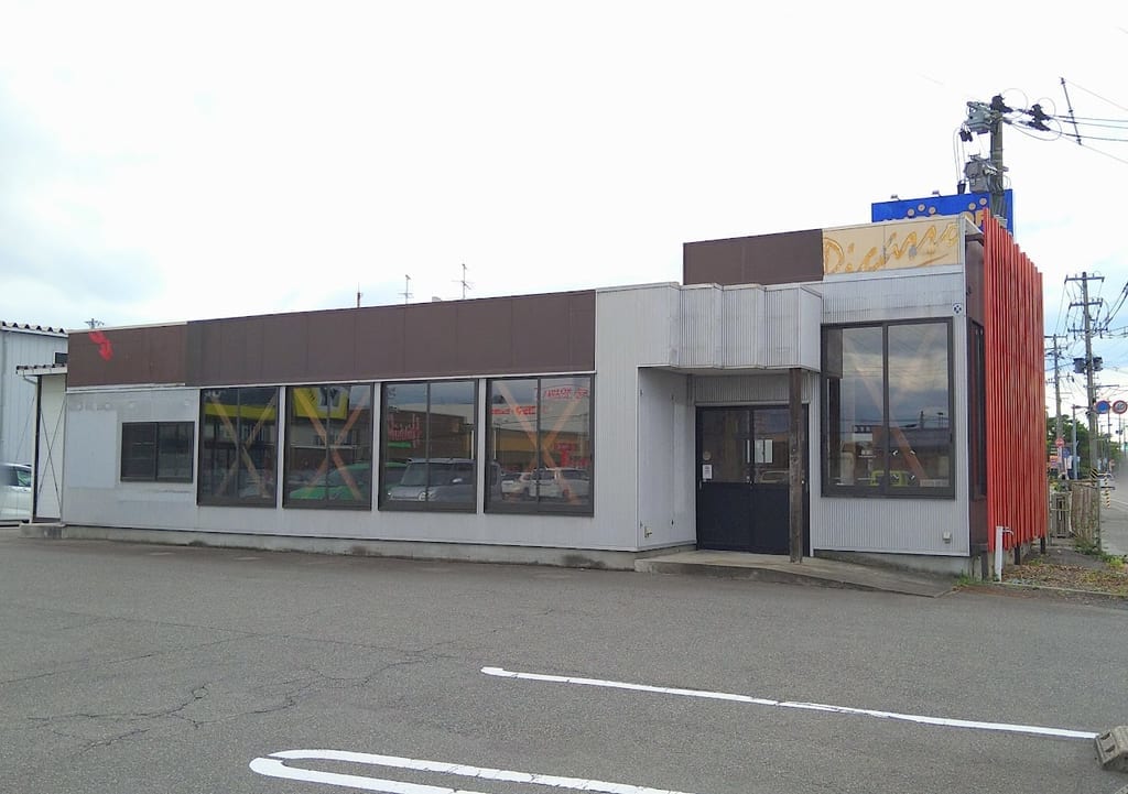 新潟市中央区の松のや×マイカリー食堂の出店予定地の外観