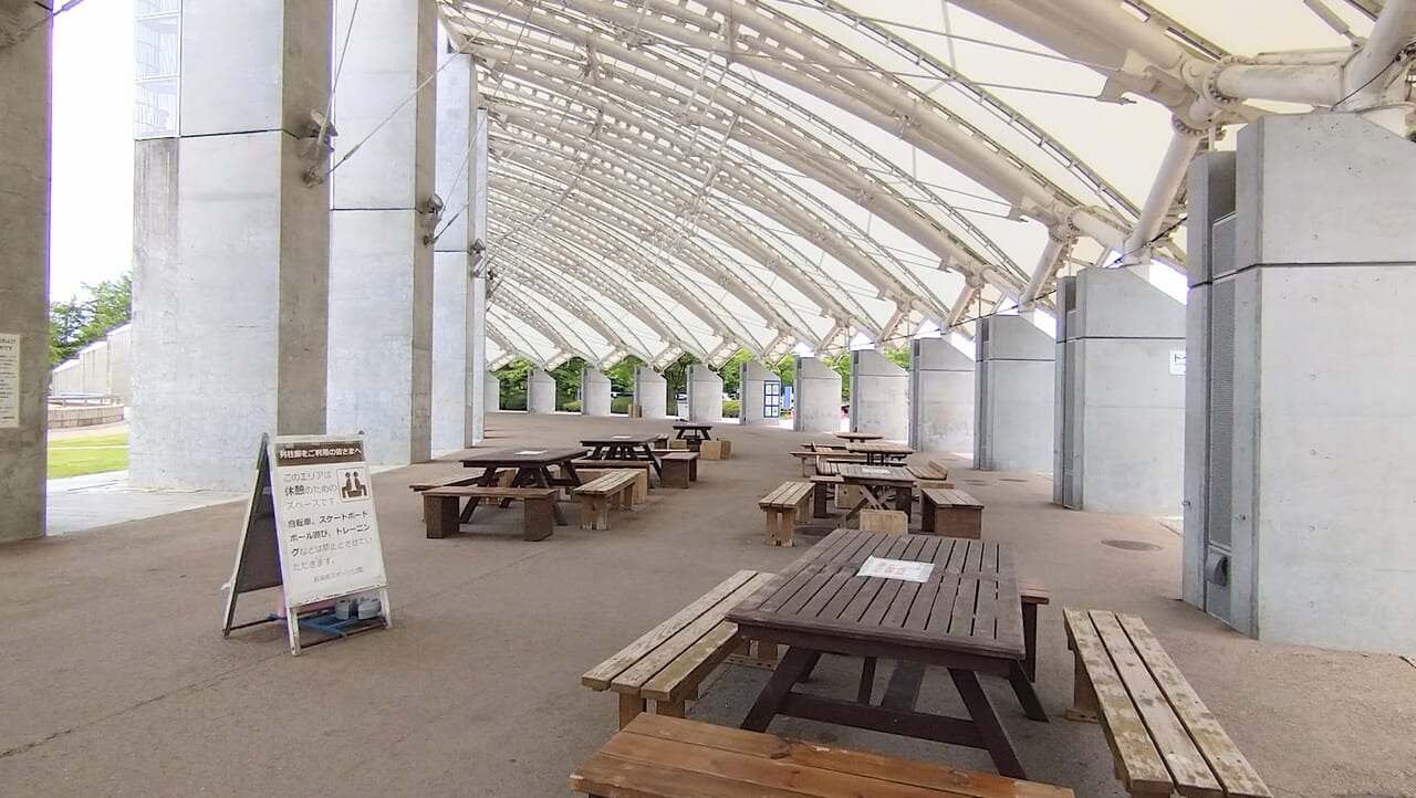 新潟市中央区の鳥屋野潟スポーツ公園