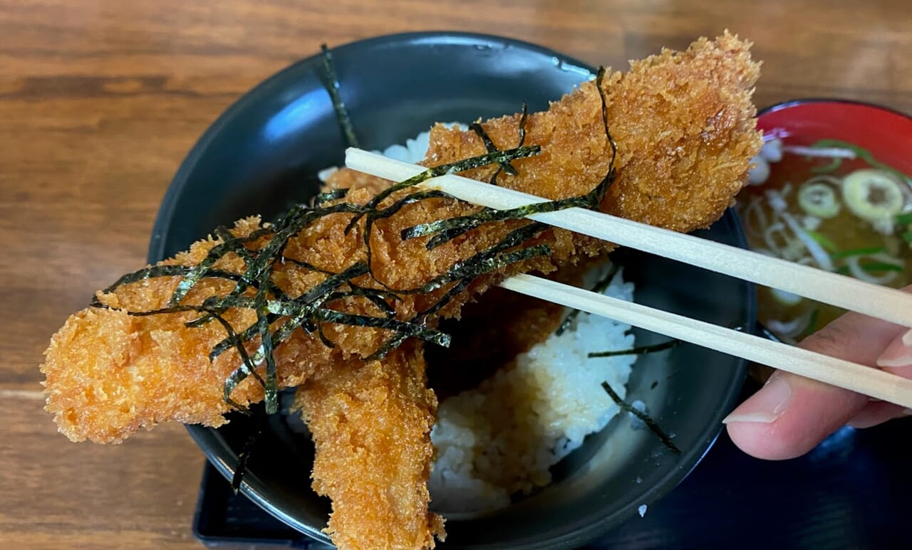 豚カツかつみのたれかつ