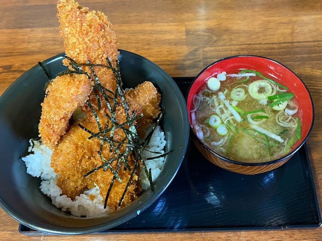 新潟市西区小針の豚カツかつみのたれカツ丼