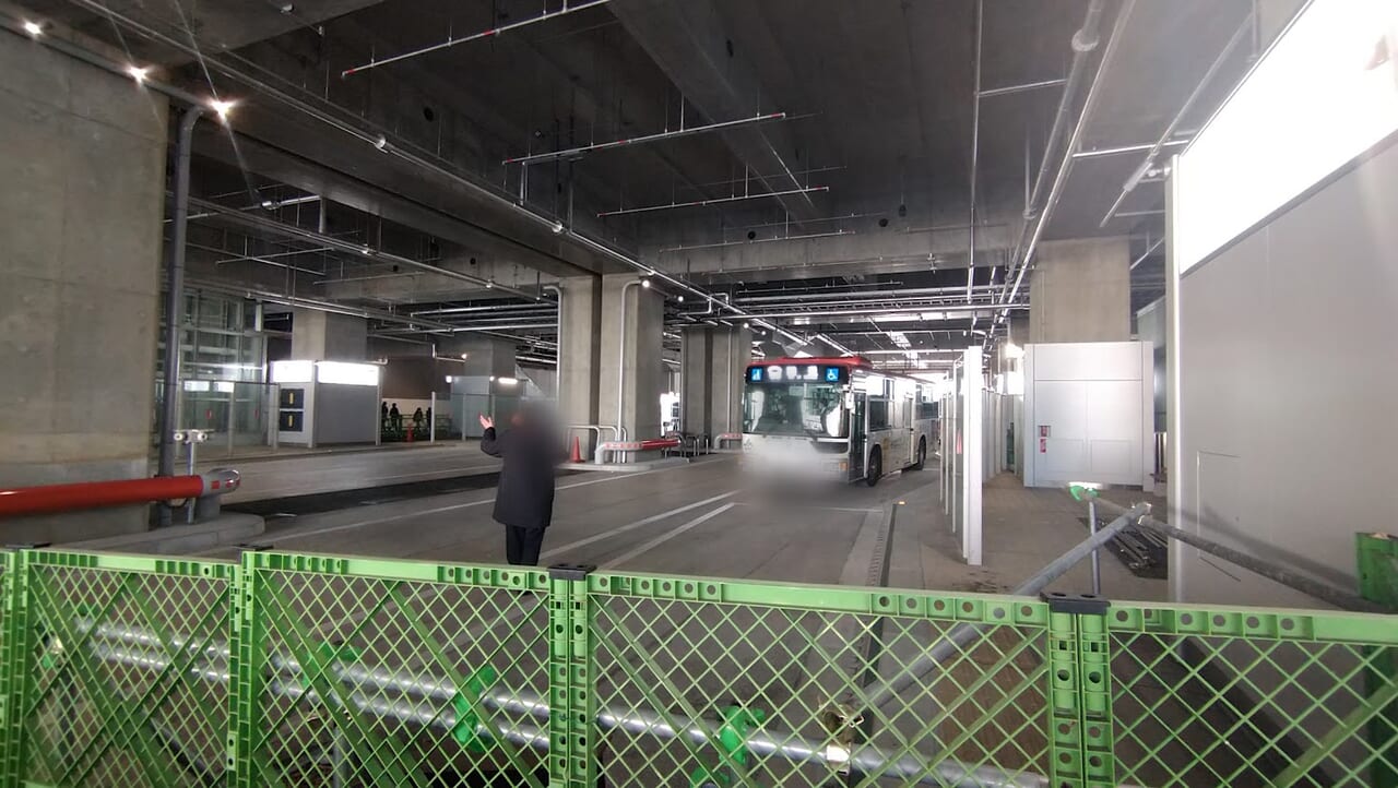 新潟駅新バスターミナル