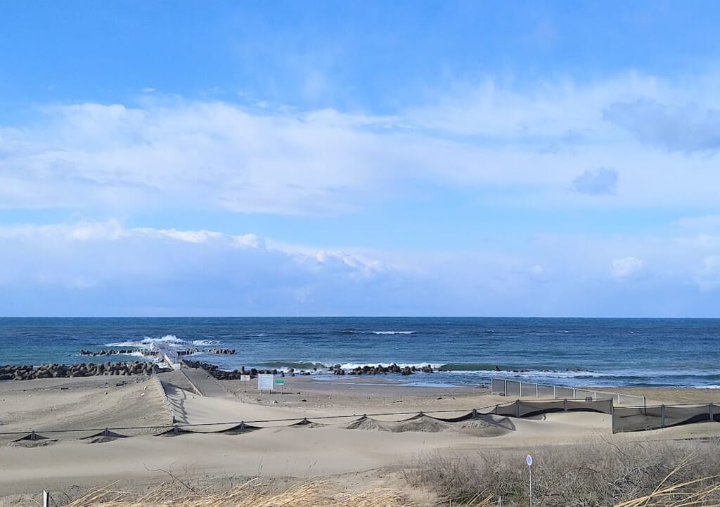 新潟市中央区の日和山浜