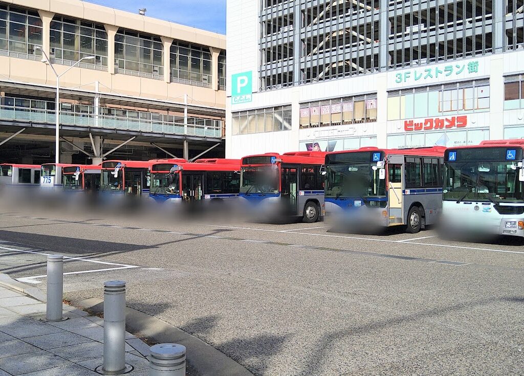 新潟市のバスのイメージ