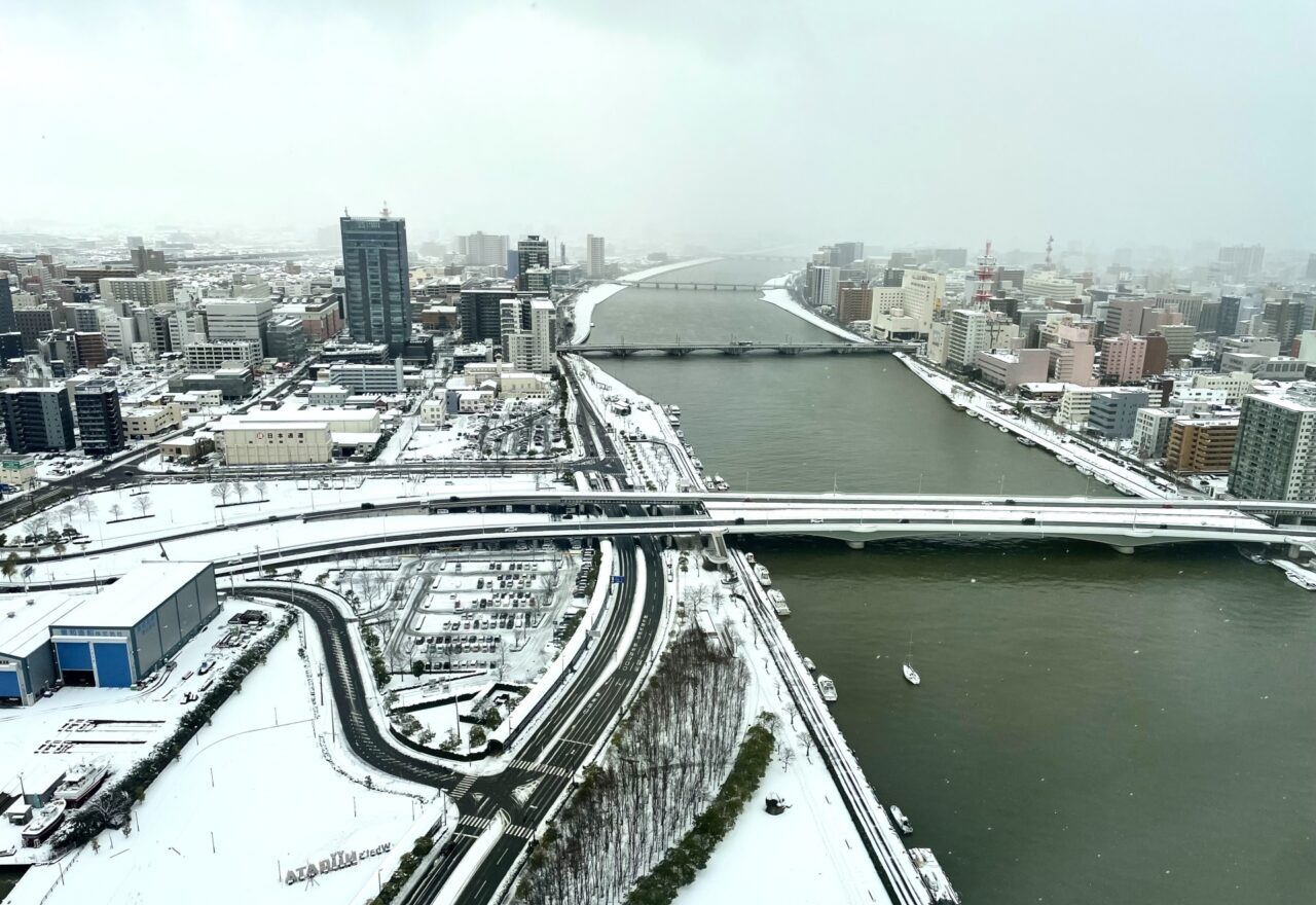 新潟市の雪景色のイメージ