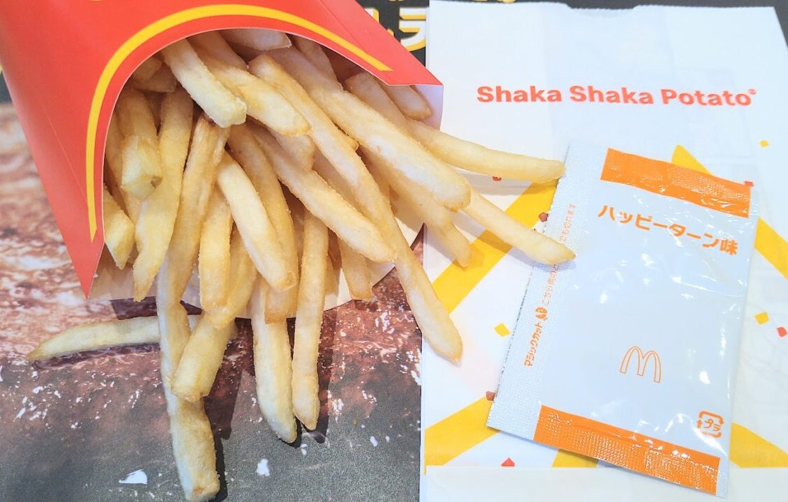 シャカシャカポテト　ハッピーターン味