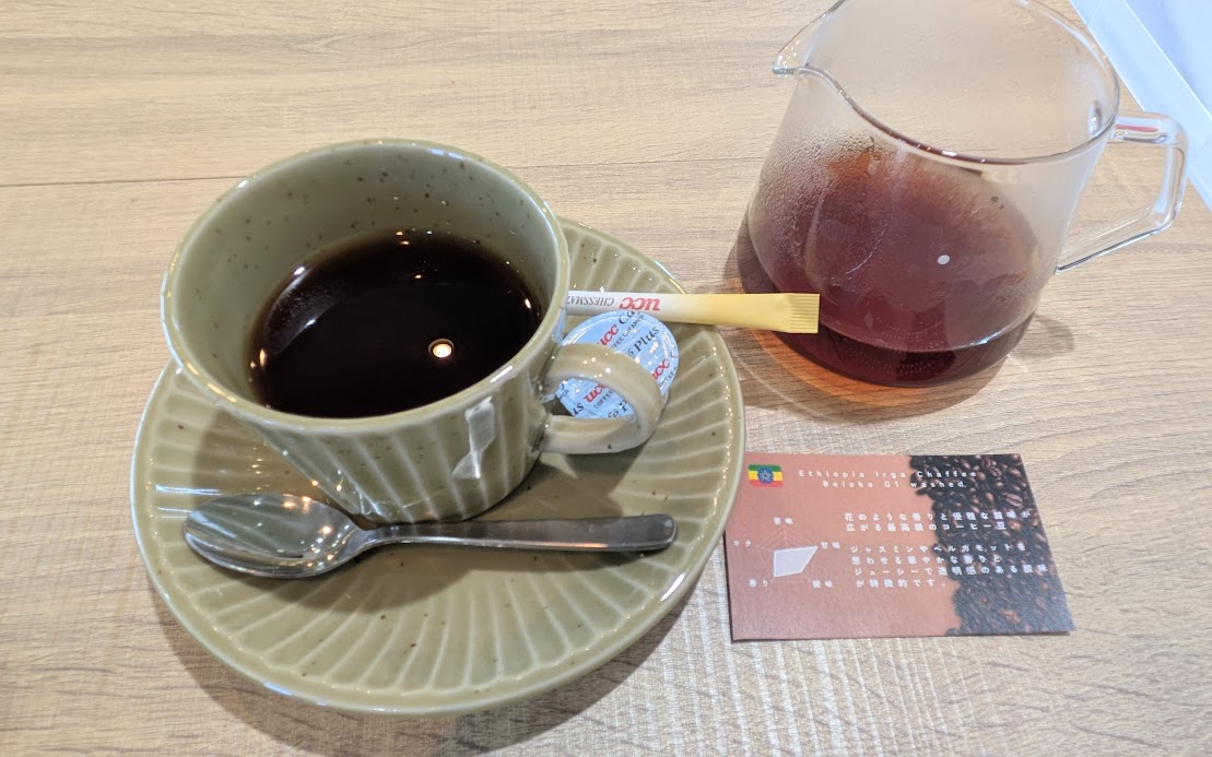 米希舎のコーヒー