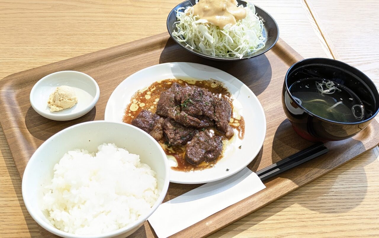 新潟市中央区のステーキてっぺい新潟伊勢丹店