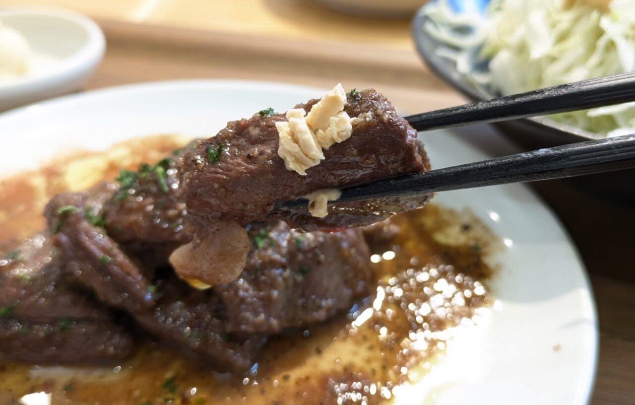 新潟市中央区のステーキてっぺい新潟伊勢丹店