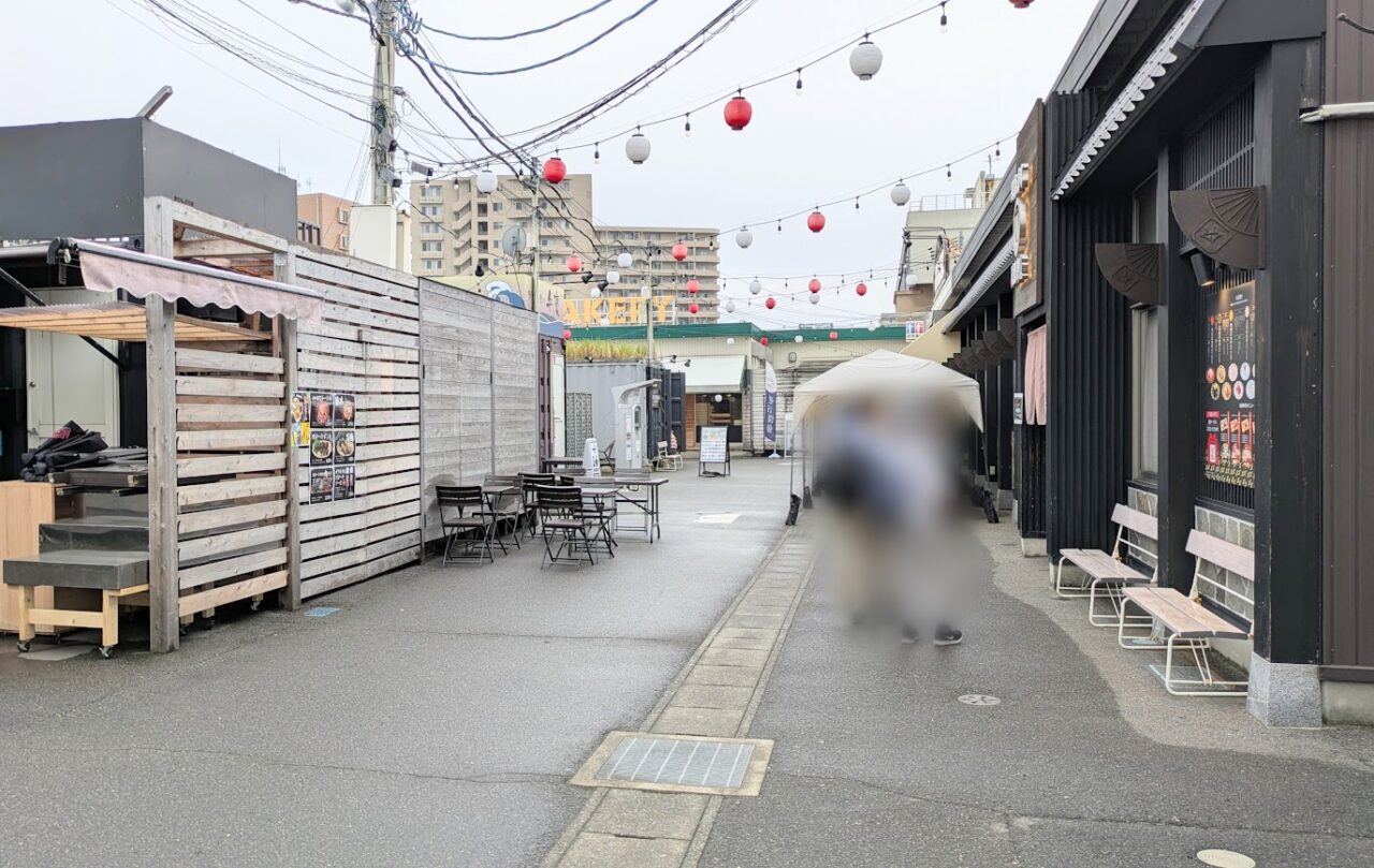 新潟市中央区万代島のピアBandai