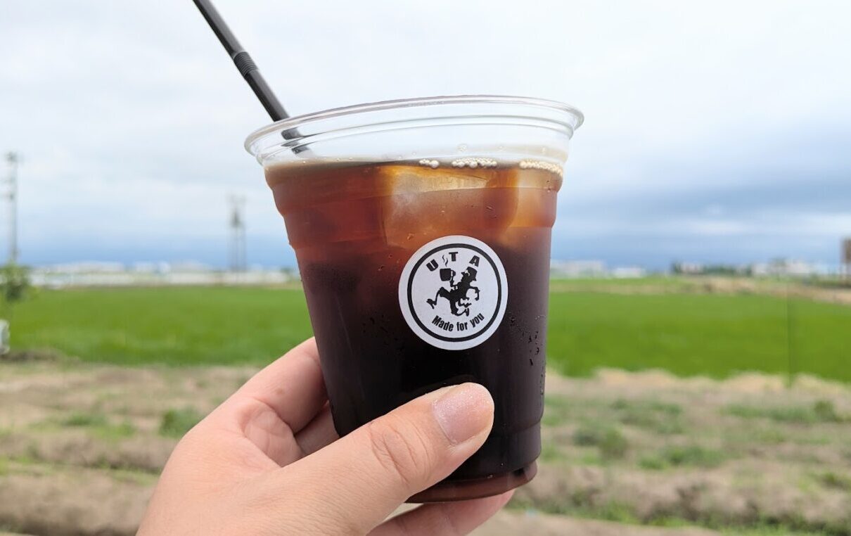 新潟市の珈琲工房うたのアイスコーヒー