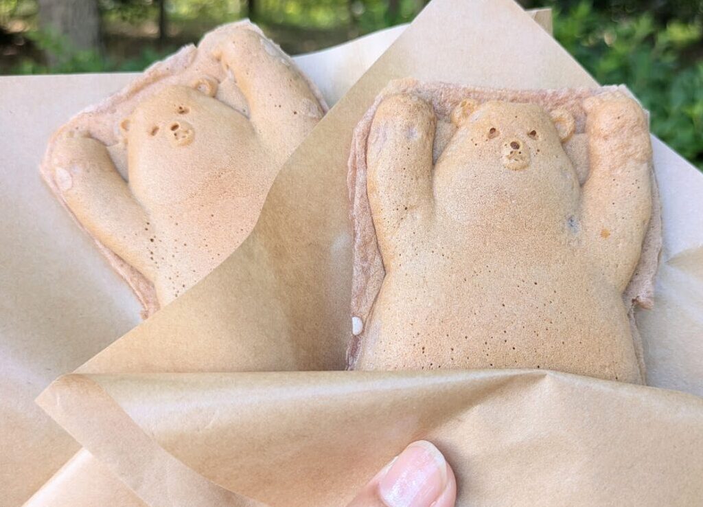 キッチンカーOKUMAのくま焼き
