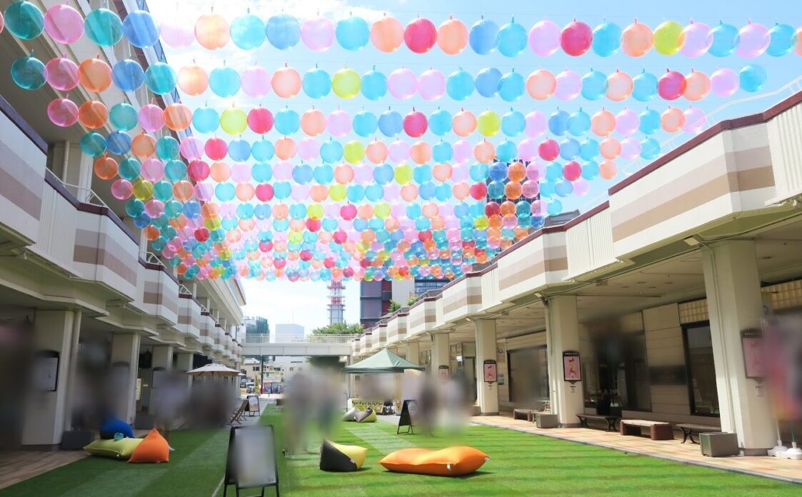 新潟市中央区の万代ホコテン