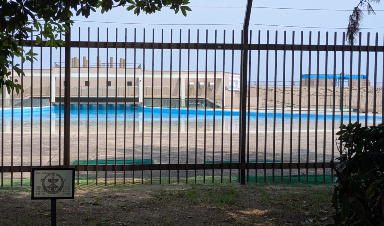 新潟市東区の山の下海浜公園プール