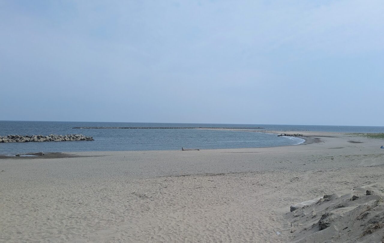 新潟市中央区の関屋浜