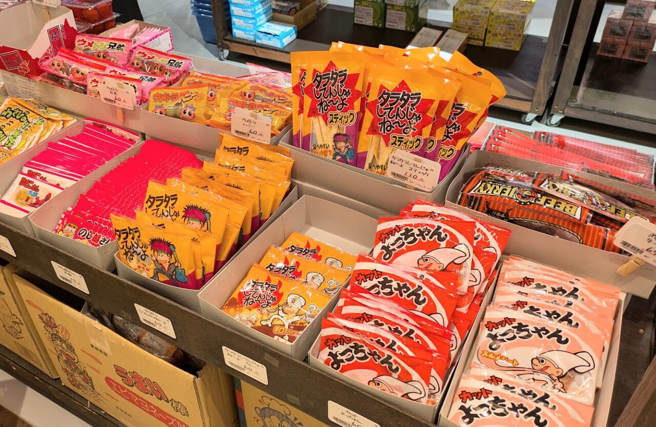 新潟市中央区ラブラ２の駄菓子えちごラブラ万代店