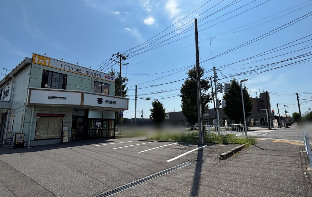 新潟市東区逢谷内の西盛屋新潟東店の外観