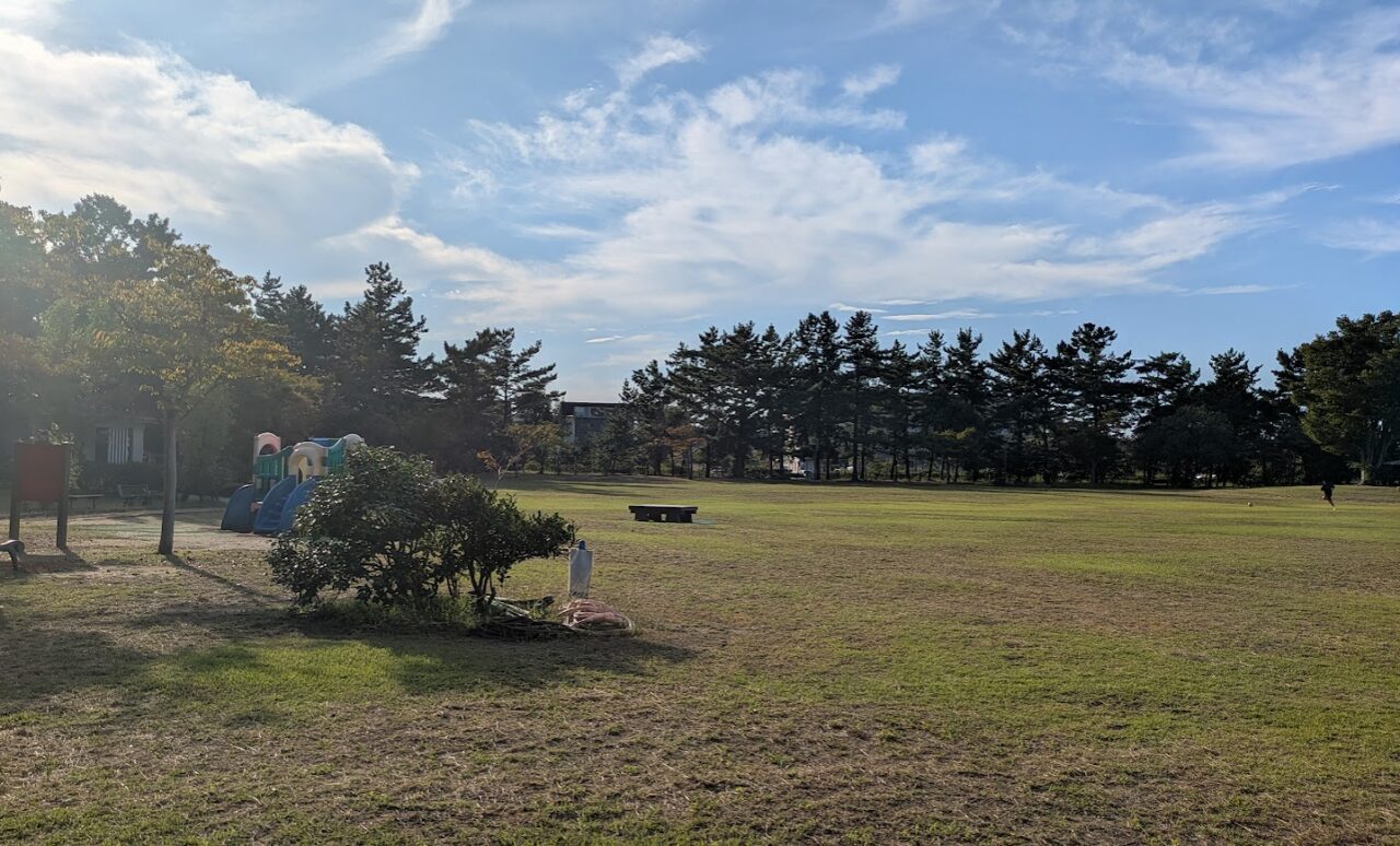 新潟市中央区の鳥屋野潟公園（鐘木地区）