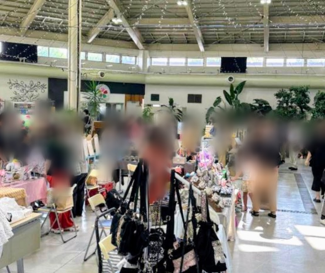 新潟市のイベントSODAマルシェの様子