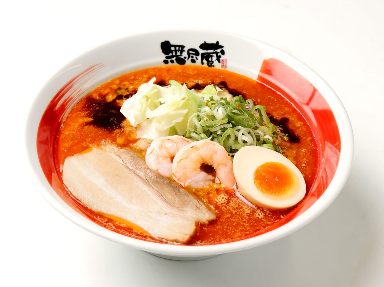 新潟らーめん無尽蔵の海老みそらーめん